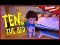 テン・イン・ザ・ベッド - 子供向け童謡&キッズソング - バナナ手話アニメーション - 人気曲 #cocomelon #babyshark