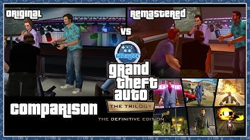 GTA Trilogy Definitive Edition - Remastered Vs Original - Early Graphics Comparison