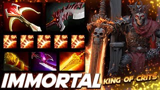 Wraith King Immortal Crit Ownage - Dota 2 Pro Gameplay [Watch & Learn]