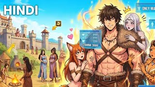 HE Transmigrated to a Women Only World -Time to Build an Empire! manga recap in HINDI#system #manhwa