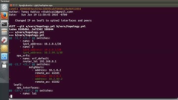 Using Git and Jenkins to orchestrate testing of proposed configuration changes to OpenSwitch