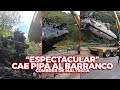 !!! ESPECTACULAR !!!! Cae PIPA a un Barranco.