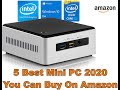 Top 5 Best Mini PC -2021 You Can Buy On Amazon l 5 Best Mini PC Desktop Computers 2021