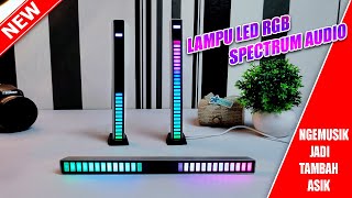 LAMPU LED SPECTRUM AUDIO | SOUND CONTROL RGB SPECTRUM BAR MUSIK KEREN