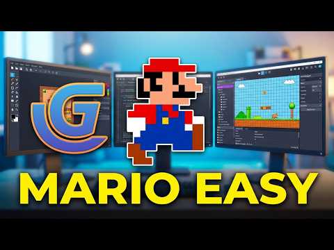 Make Your Own MARIO SPRITE in Gdevelop Fast and Easy!