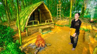 Build A Warm Secret Underground Shelter To Survival In The Jungle by Primitive Survival 12,702 views 4 months ago 15 minutes