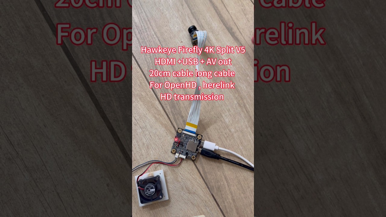 4K Hawkeye Firefly V5 HDMI USB AV camera for OpenHD herelink hd transmission 