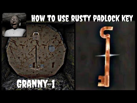 How To Use The Rusty Padlock Key In Granny One || Granny's House || 7 January 2023 @rp_warrior
