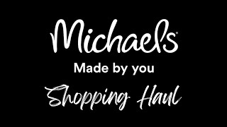Small Michaels Haul. Online order. Halloween has hit the stores. π