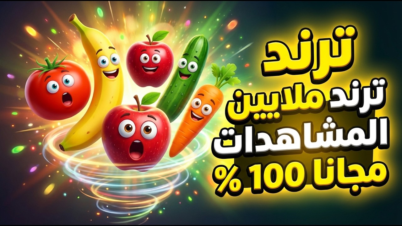 🚀 عملت ترند المليون مشاهدة بفاكهة بتتكلم بالذكاء الاصطناعي! #ai #الذكاء_الاصطناعي