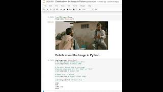 Day 92 : Details about the Image in Python