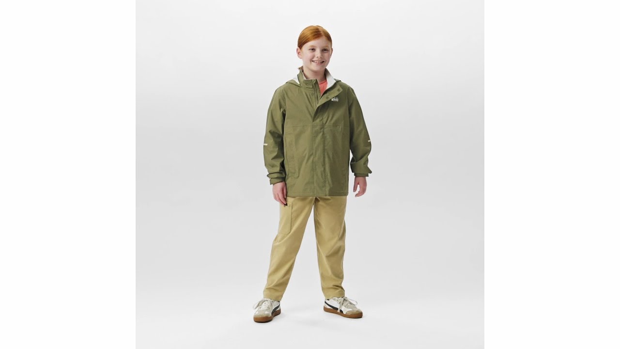 Preview of REI Co-op Rainier Rain Jacket - Kids' Video