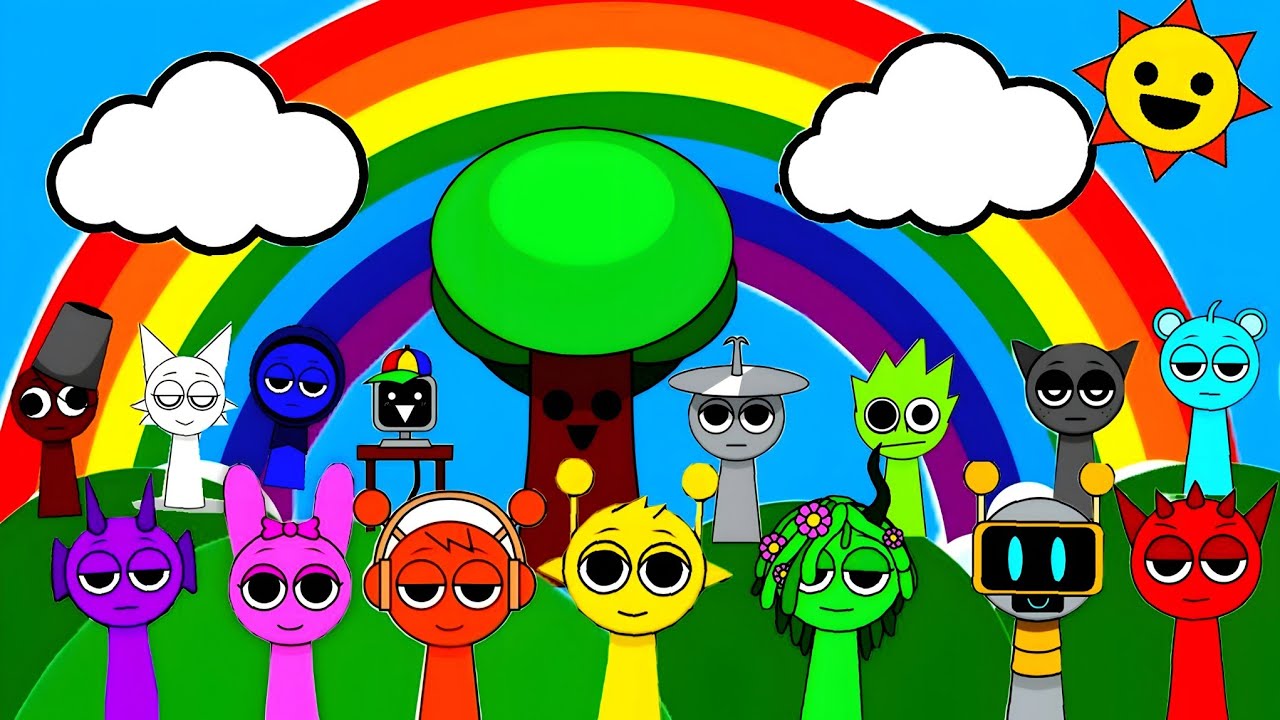 Tiles Hop EDM Rush Incredibox Sprunki OC ALL Phase