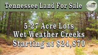 Tennessee Land For Sale-Whiskey Ridge, Henderson Co., TN