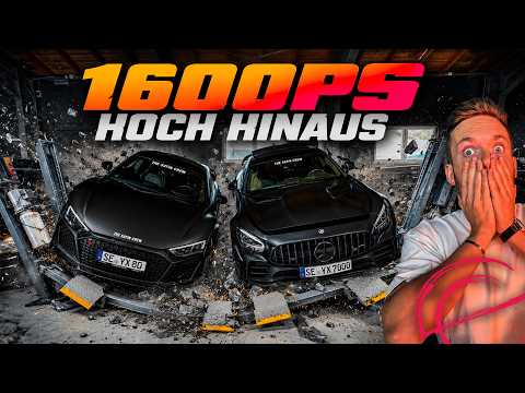 Stacking Supercars: R8 GT & AMG GTR