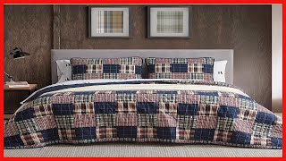 Eddie Bauer - Queen Quilt Set, Cotton Reversible Bedding with Matching Shams, Lightweight Home Decor