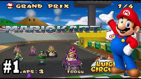 Super Mario Kart Double Dash Part 1 - Mushroom Cup