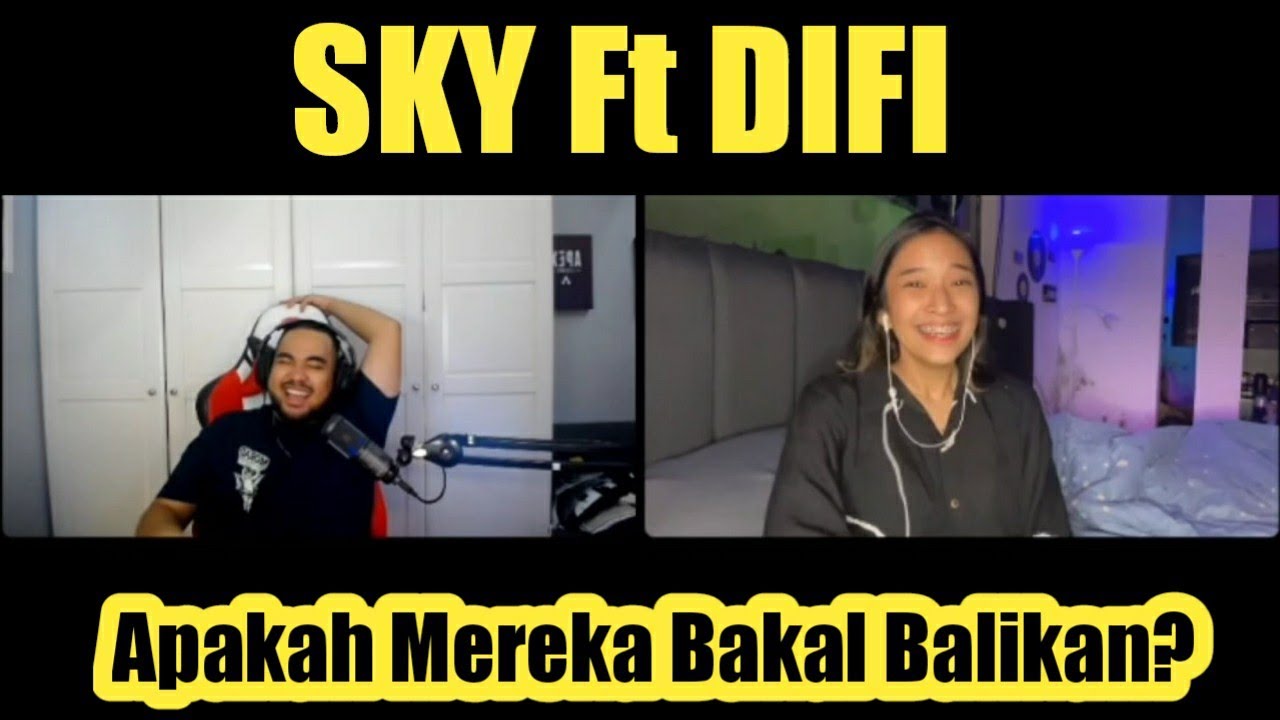 FULL!!!! GOMBALAN SKY BUAT DIFI ( MANTAN SKY)