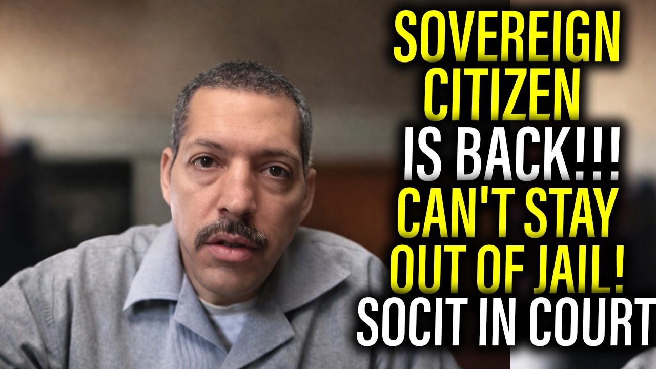 Sovereign Citizen Is Back! He Can't Stay Out Of Jail!!! Eric Martin Is Back In Court!!!