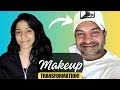 Soubin shahir  makeup transformation  niv vin arts