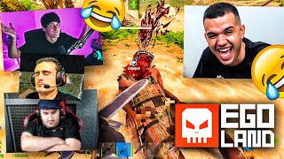 ASI ES LA REACCION DE LOS STREAMERS CUANDO sTaXx LOS MATA EN EGOLAND! | #1