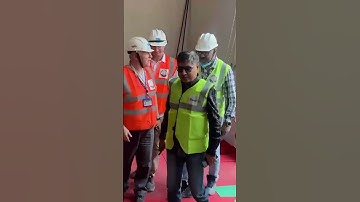 NHIDCL Officials Review Construction at Zojila Tunnel (West Portal) | Megha Engineering