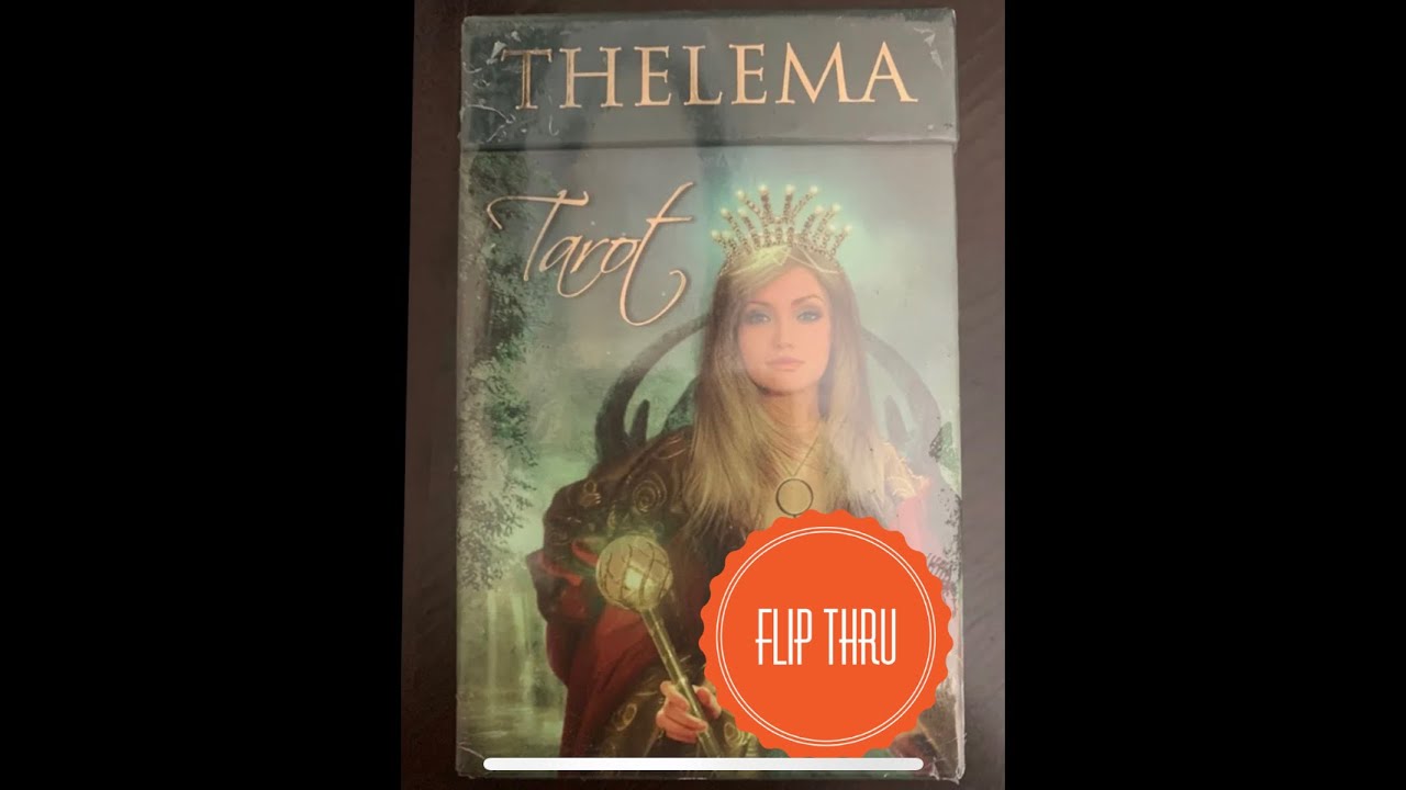 Thelema Tarot - a tarot deck flip thru