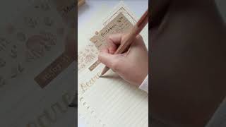hand lettering penpal with me #shorts