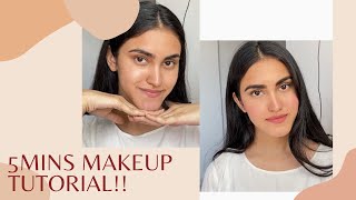 Quick 5 mins makeup tutorial for beginners using drugstore products!!! #easymakeup screenshot 3