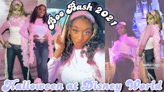 Celebrating Halloween at Disney World || Boo Bash 2021 🎃💕