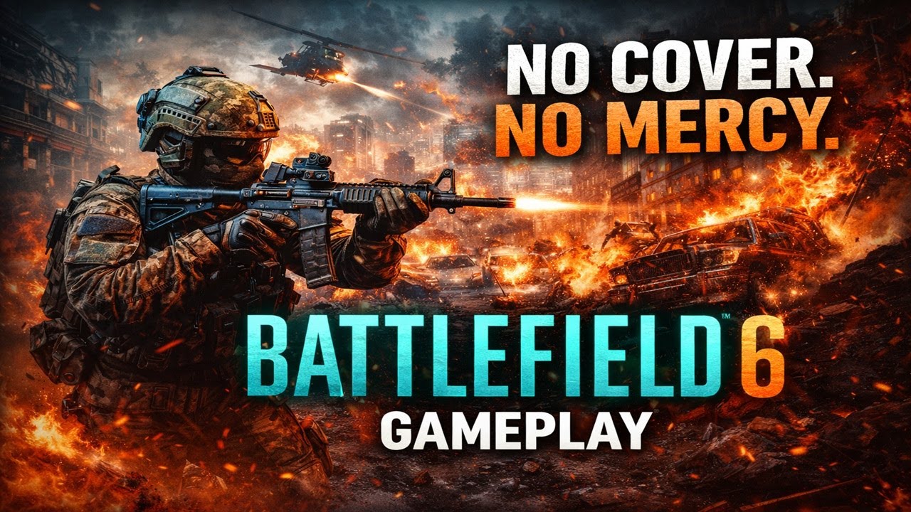 No Cover. No Mercy. | Battlefield 6 Gameplay