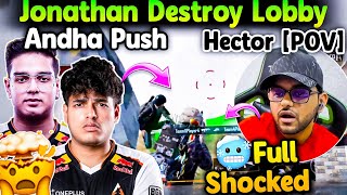 Jonathan Destroy Lobby☠️🔥 Hydro Jonny Deadly Duo😱 Hector POV - Full Shocked😲