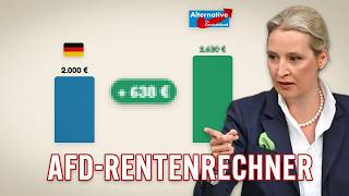 Wieviel RENTE bekomme ich mit der AfD?
