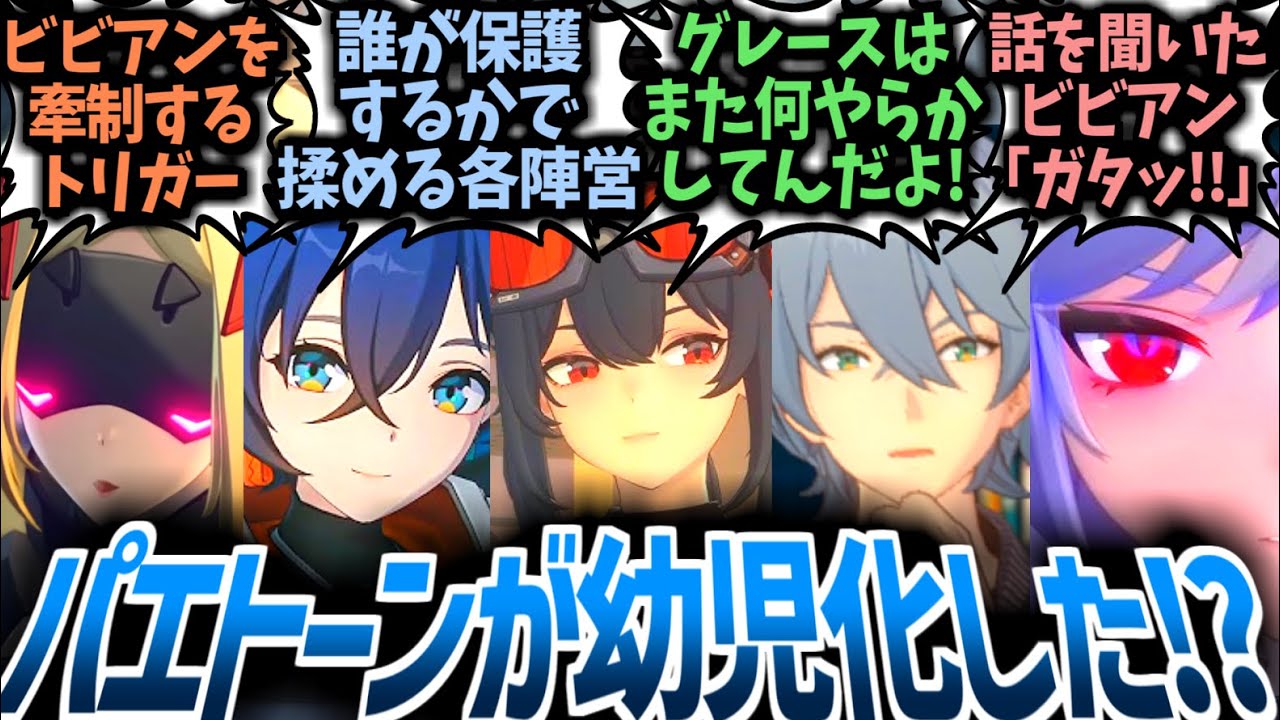 【ゼンゼロ】アキリンが精神も記憶も何もかも幼児化！？これを好機にひと悶着する各陣営に対する反応集！【ヒューゴ/ビビアン/悠真/アキラ/リン/トリガー】【IF/SS/CP】#ゼンゼロ反応集 #ゼンゼロ