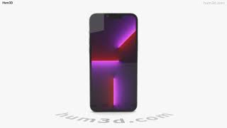 Apple Iphone 13 Pro Max Graphite 3D Model By 3Dmodels