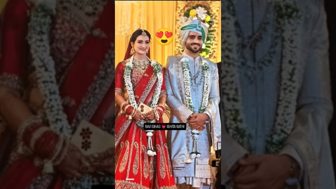 IAS Ravi sihag and IAS Ishita rathi Got married 🎉🥰💐🎁
