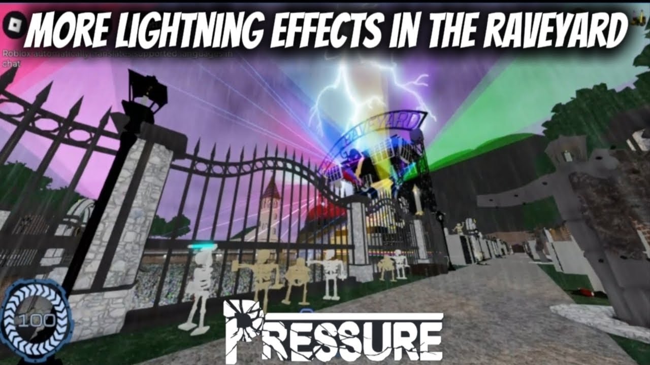 More Lightning Effects In The Raveyard | Roblox Pressure - YouTube