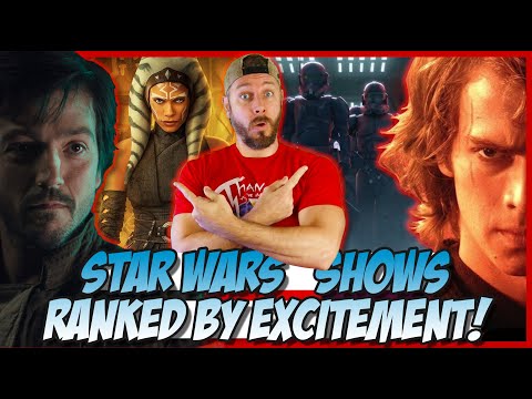 All 9 Announced Disney+ Star Wars Shows Ranked by Excitement! (Disney Investor D