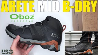 Details about   Oboz Arete Mid B-Dry Waterproof Men 