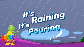 its raining its pouring nursery rhymes english song for kids