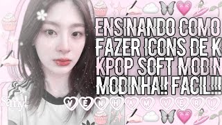 ♡ ⊹ 🍰 ֶָ֢ ׂ⁠ Como Fazer Icon Soft Kpop! screenshot 1