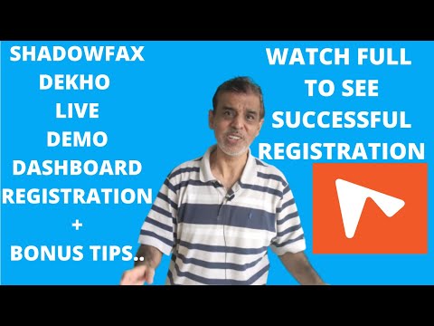 ShadowFax Dashboard Successful Registration ✔ in hindi (2020) ?