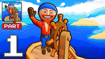 Ship Hunter - Gameplay Walkthrough Part 1 - Tutorial Enhance Their Own Island (iOS, Android)