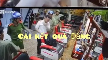 Thanh Niên Cắt Tóc Không Chịu Trả Tiền và Cái Kết Quá Đắng Lòng !
