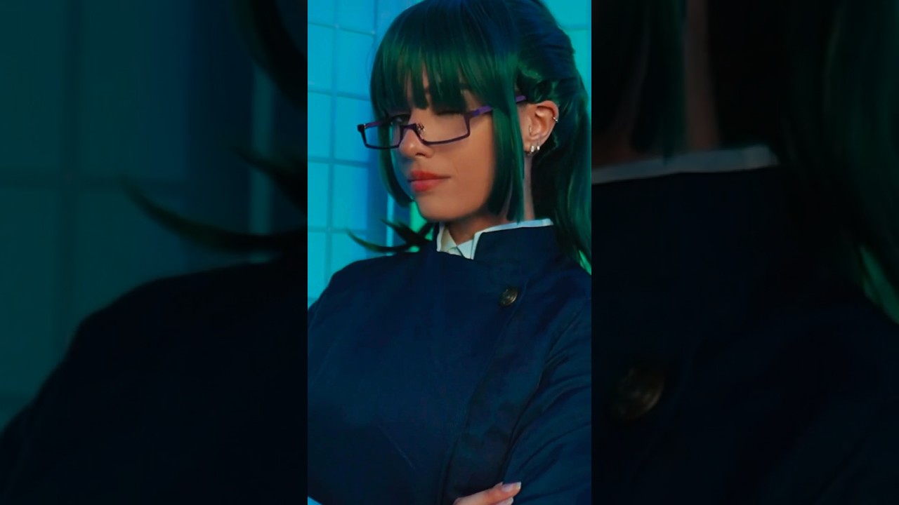 Maki Zenin💥 #jujutsukaisen #jjk #cosplaytransition #makizenincosplay #makizenin #anime #cosplayer