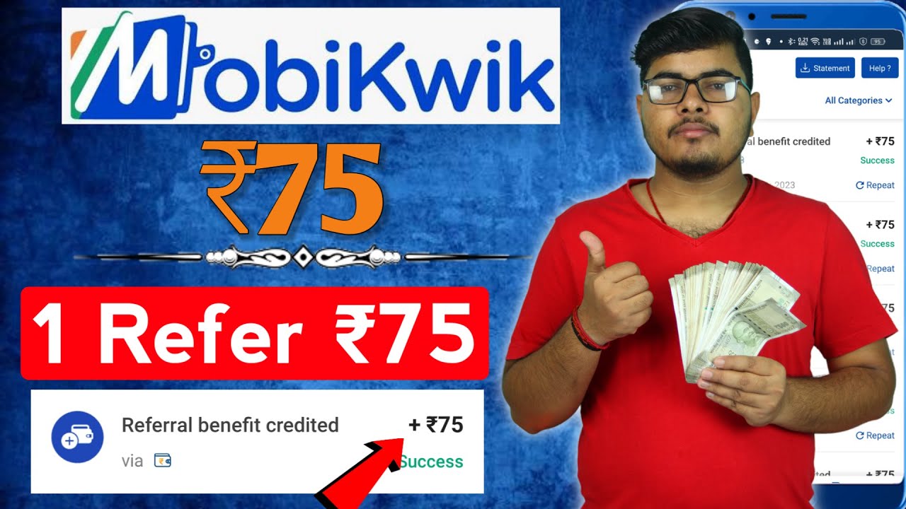 mobikwik refer and earn | mobikwik referral code | mobikwik refer code kaise nikale