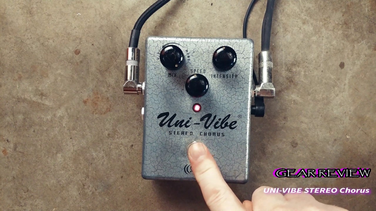 Dunlop Uni-Vibe Stereo Chorus - YouTube