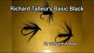 Fly Tying the Basic Black by Richard Talleur YouTube