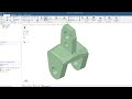 DesignSpark Mechanical. 103. Скругление с переменным радиусом. Делаем фаску немного по другому.