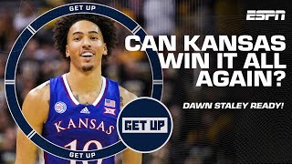 Can Kansas MBB and South Carolina WBB win back-to-back NCAA titles? 🤔 | Get Up